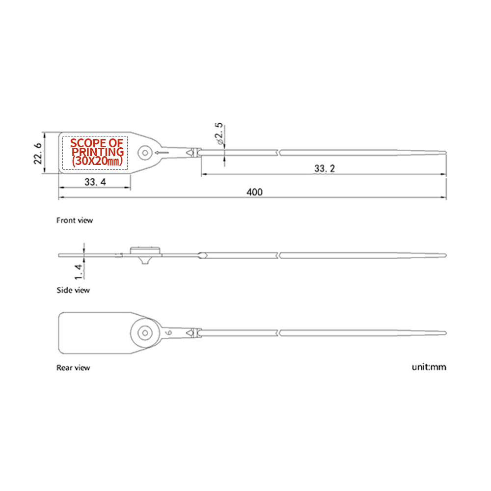 Plastic Tamper Seals Suppliers_Manufactures_Factory - Jinan Zhuoli ...